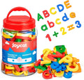 PROMOBILL Magnetic Alphabet & Number Letters Set – Educational Learning Toy for Kids with Storage Jar